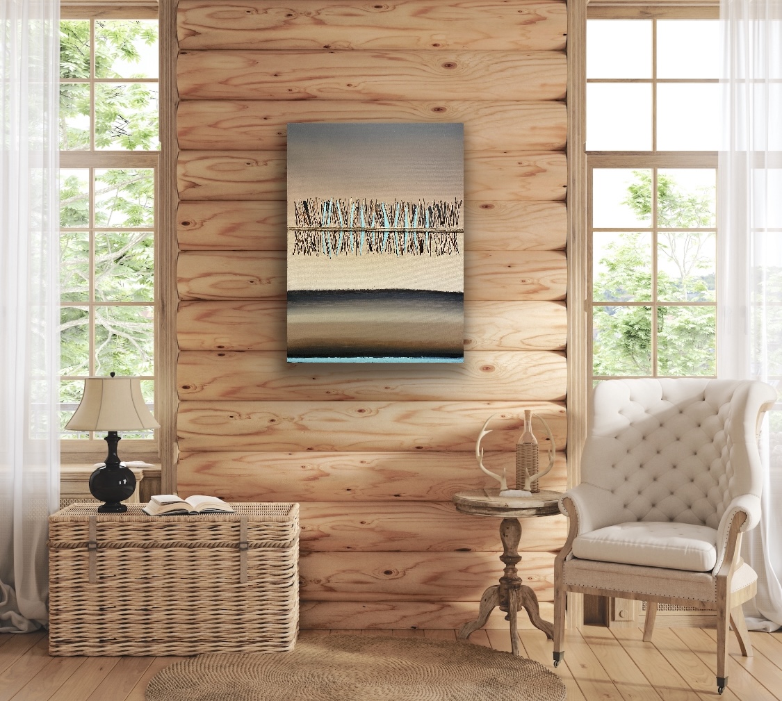 Juxtaposition displayed in an interior
