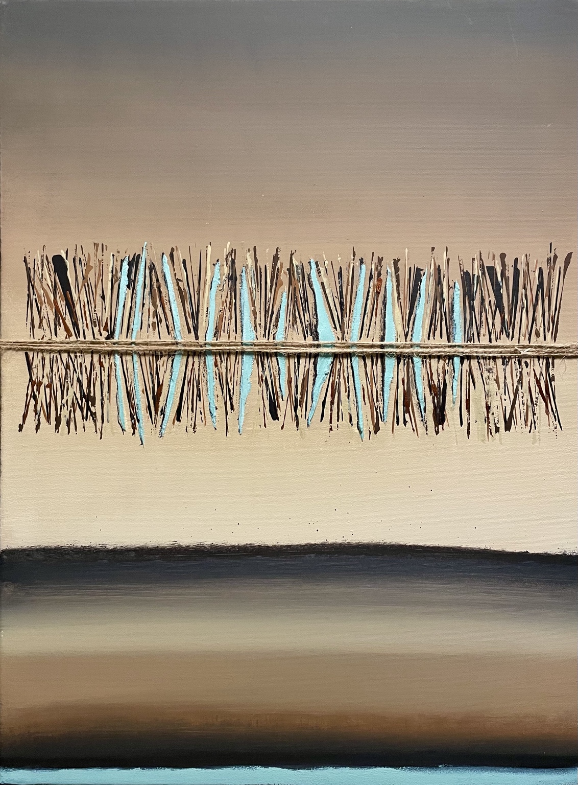 Juxtaposition, original artwork by Lois Sprague
