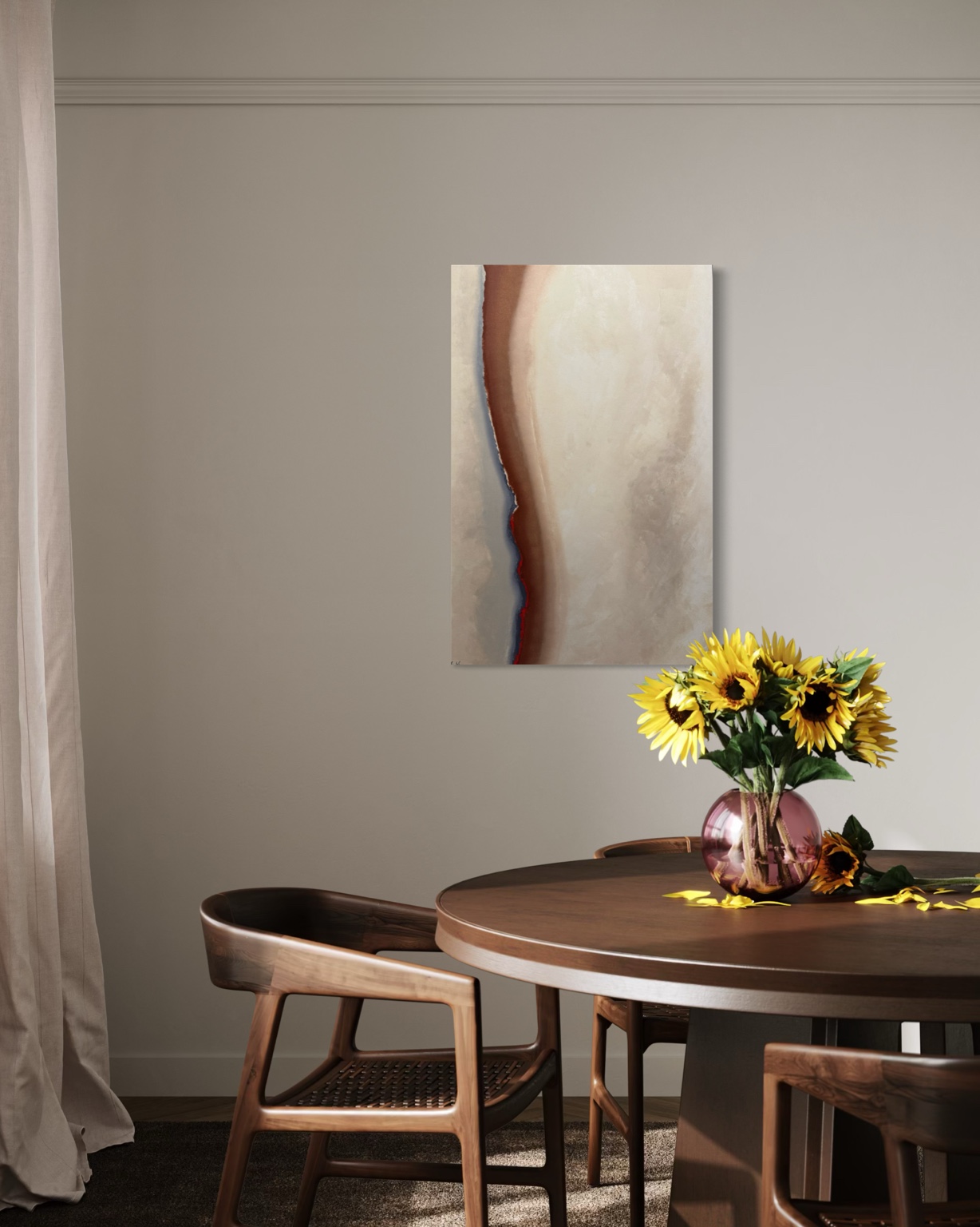Solace displayed in an interior