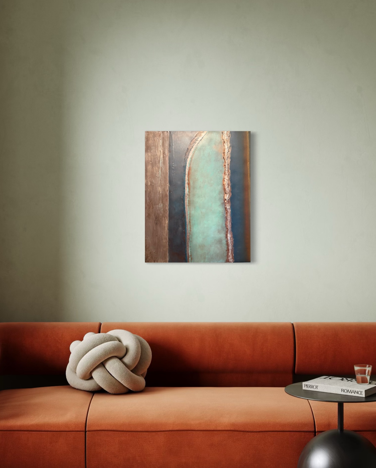 Speak Friend displayed in an interior