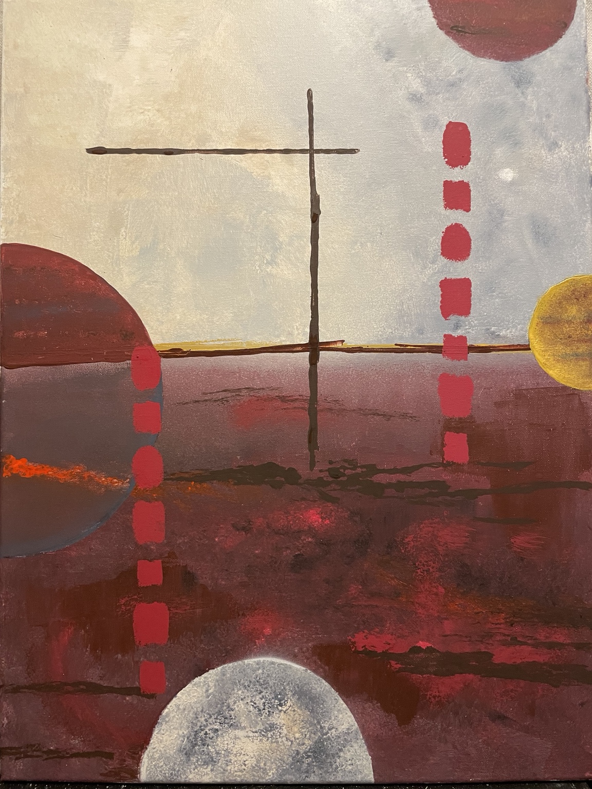 Tellurian, original artwork by Lois Sprague